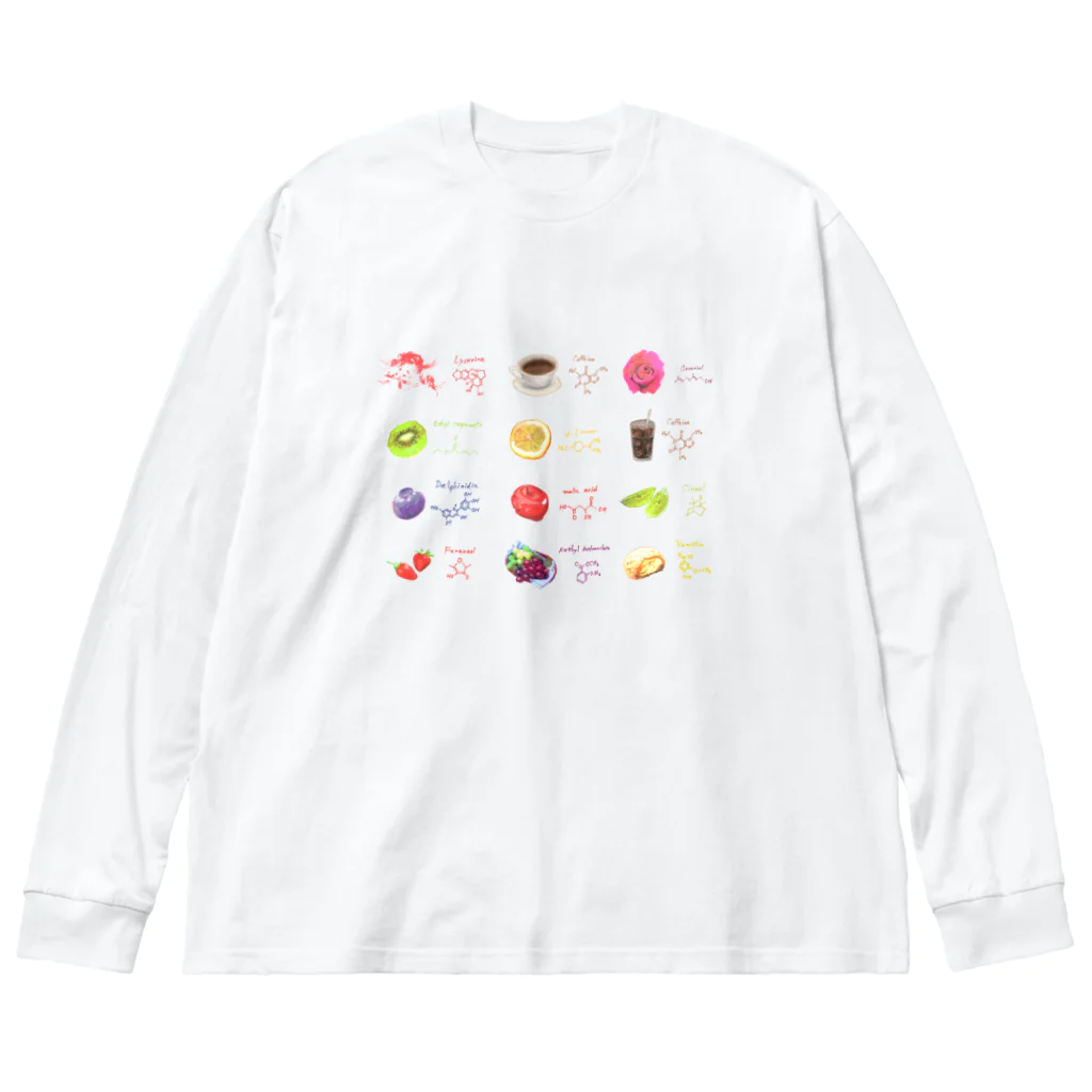 そらまめのいろいろな分子 Big Long Sleeve T-Shirt