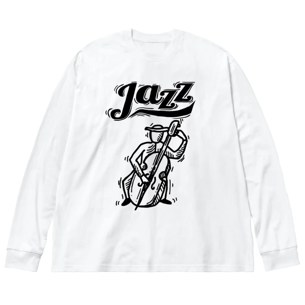 DRIPPEDのJazz-ジャズ- ビッグシルエットロングスリーブTシャツ