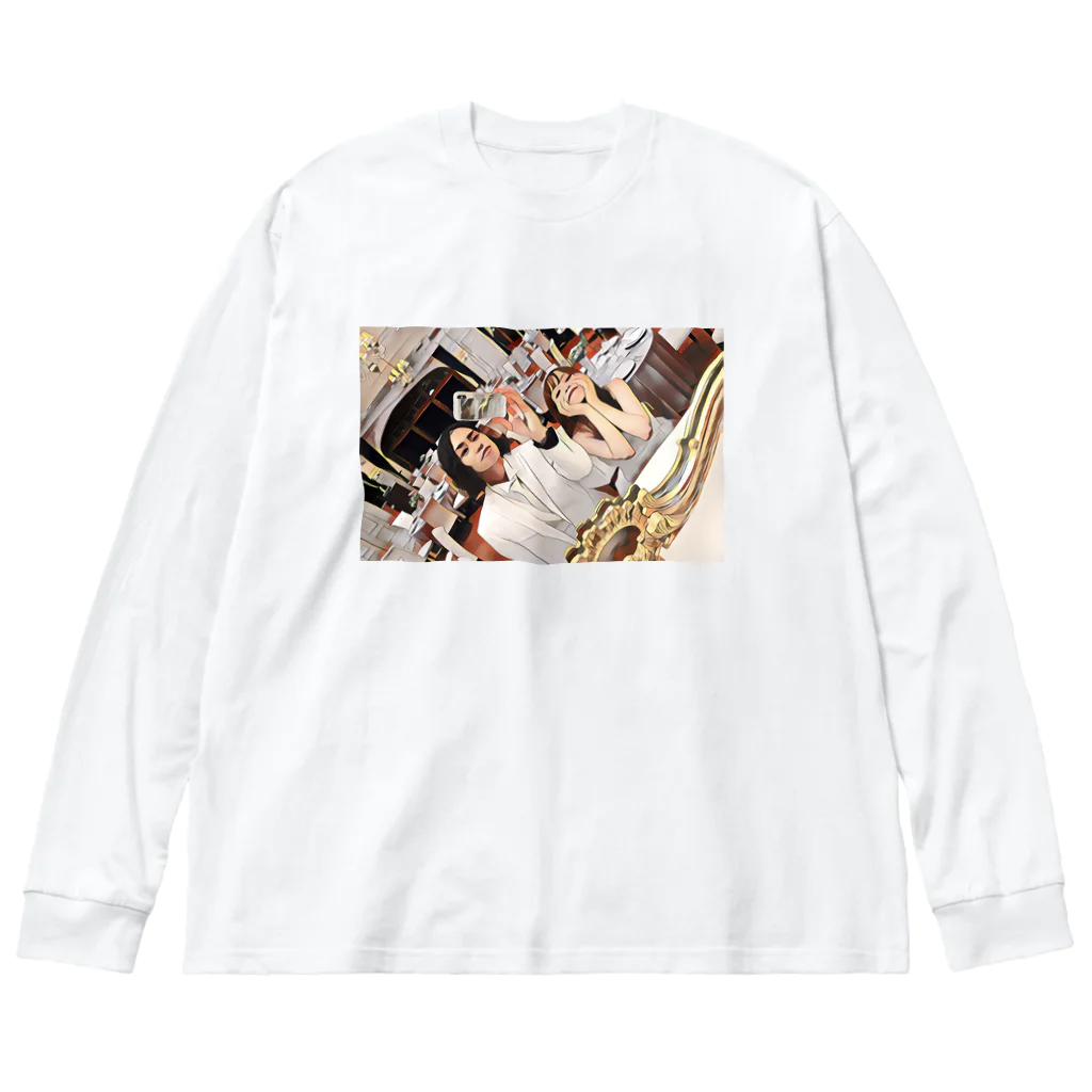 AYANE0229の抽選 Big Long Sleeve T-Shirt