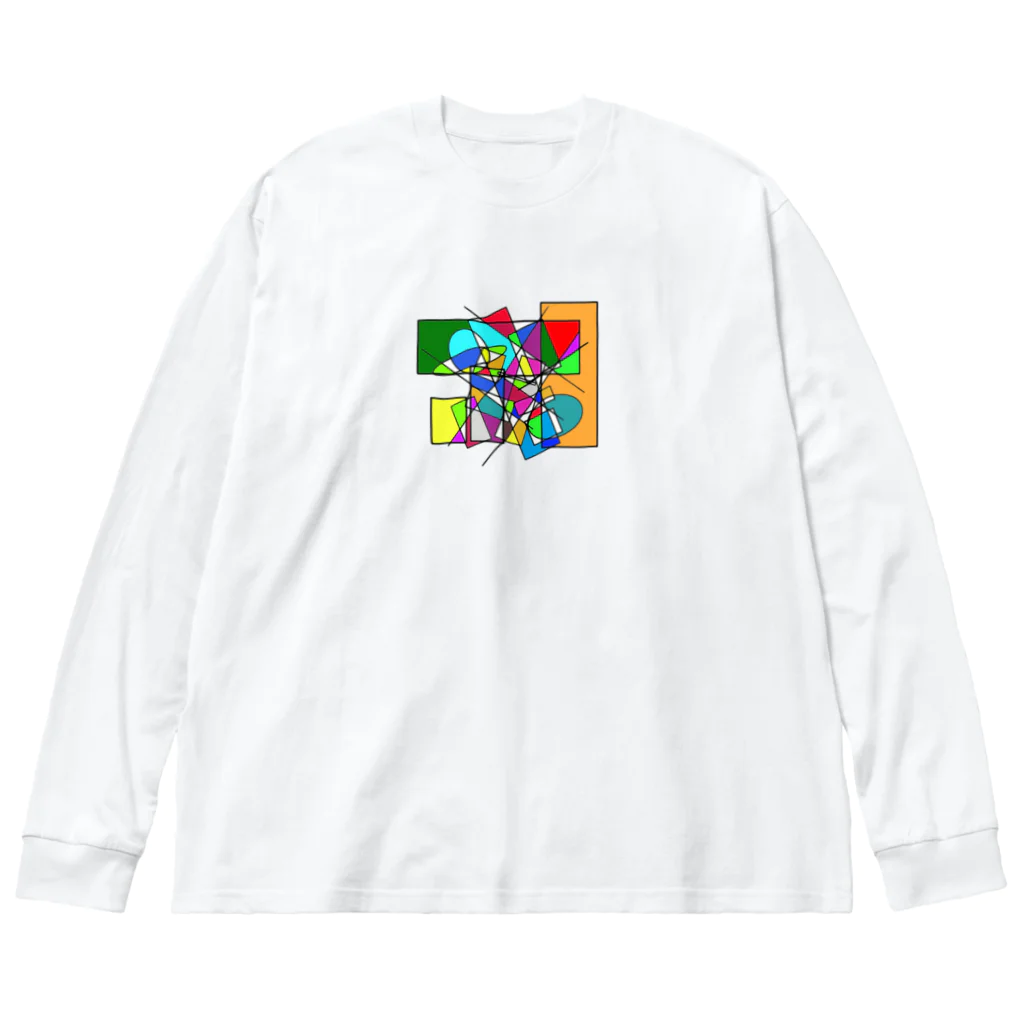 ワンダーの虚像 Big Long Sleeve T-Shirt