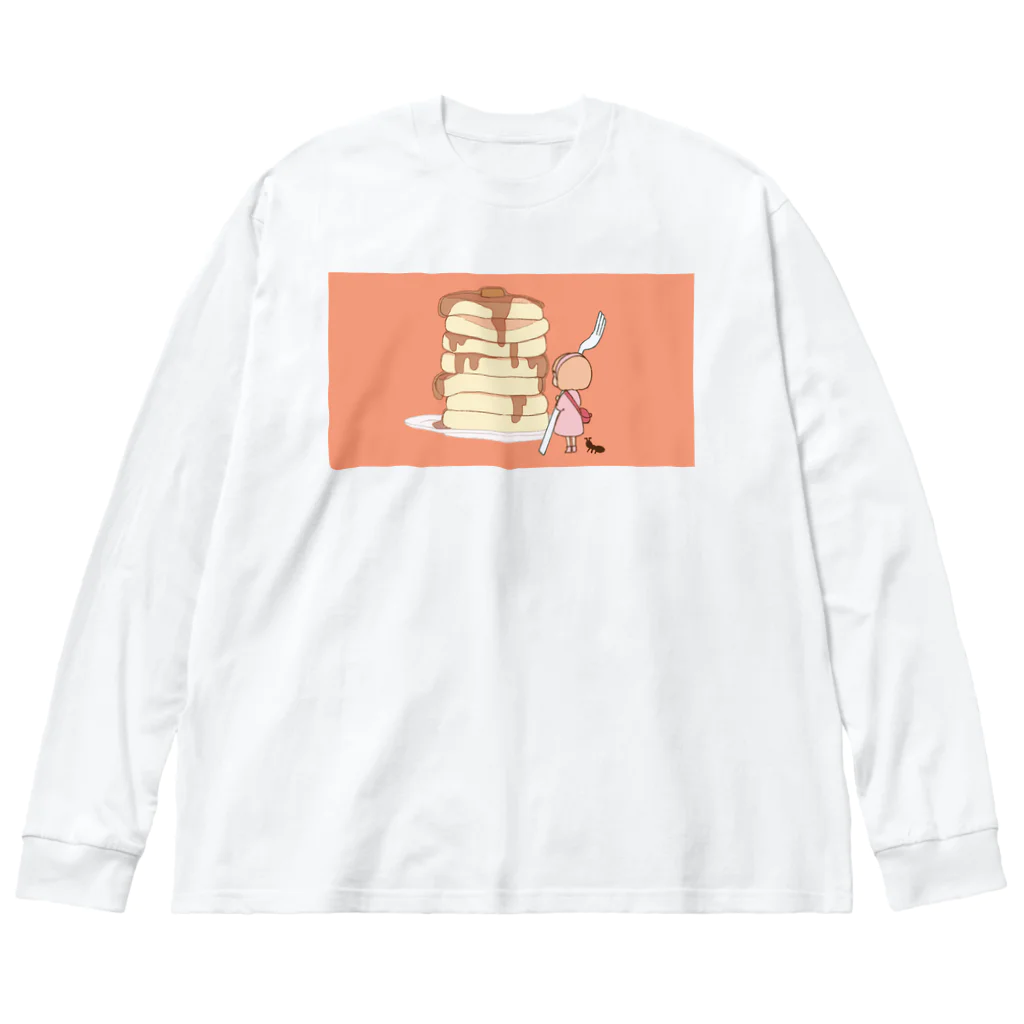 てばさきのほっとけーき。 Big Long Sleeve T-Shirt