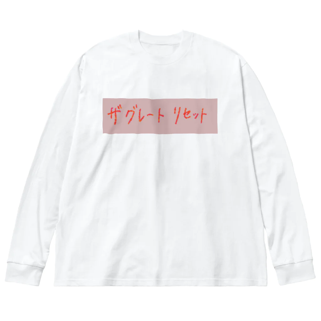 oyosamaの2021 スローガン  ビッグシルエットロングスリーブTシャツ