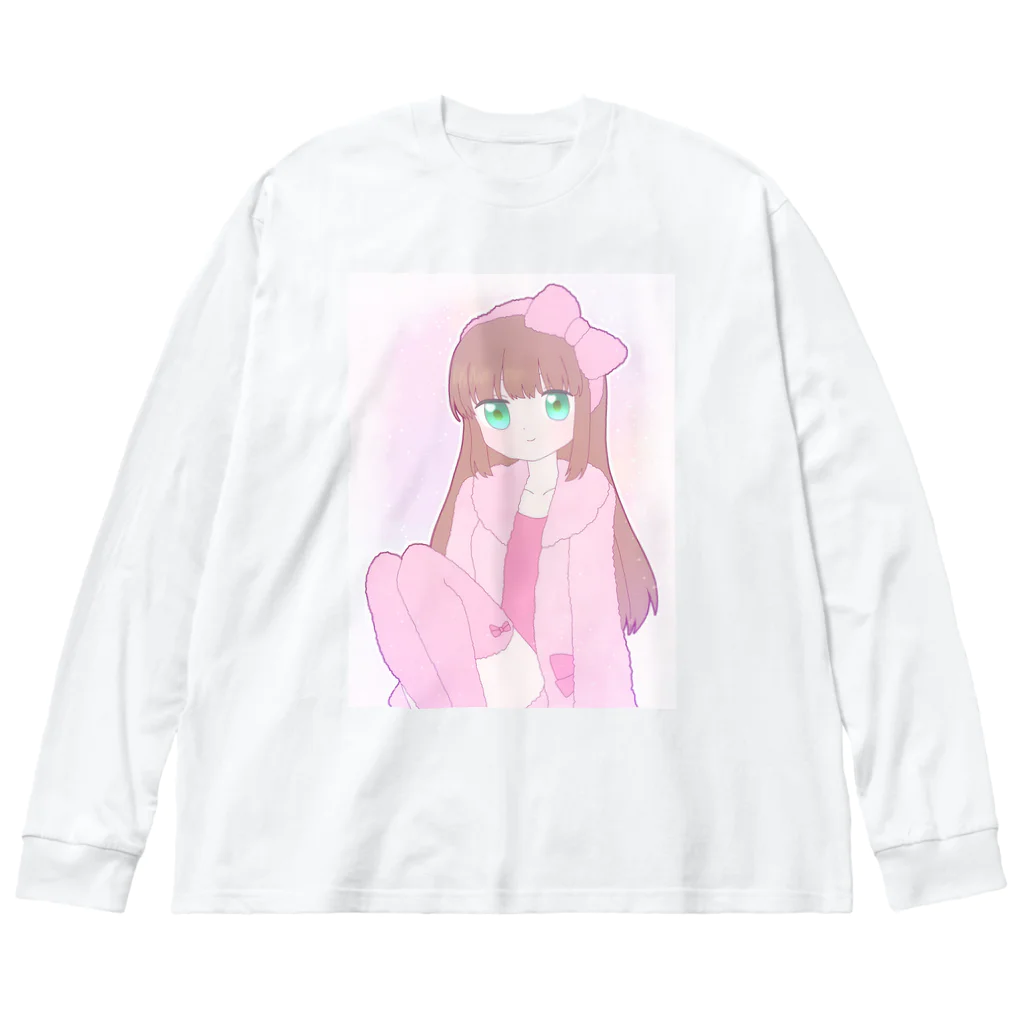 かわいいもののおみせ　いそぎんちゃくのもこもこルームウェアちゃん Big Long Sleeve T-Shirt