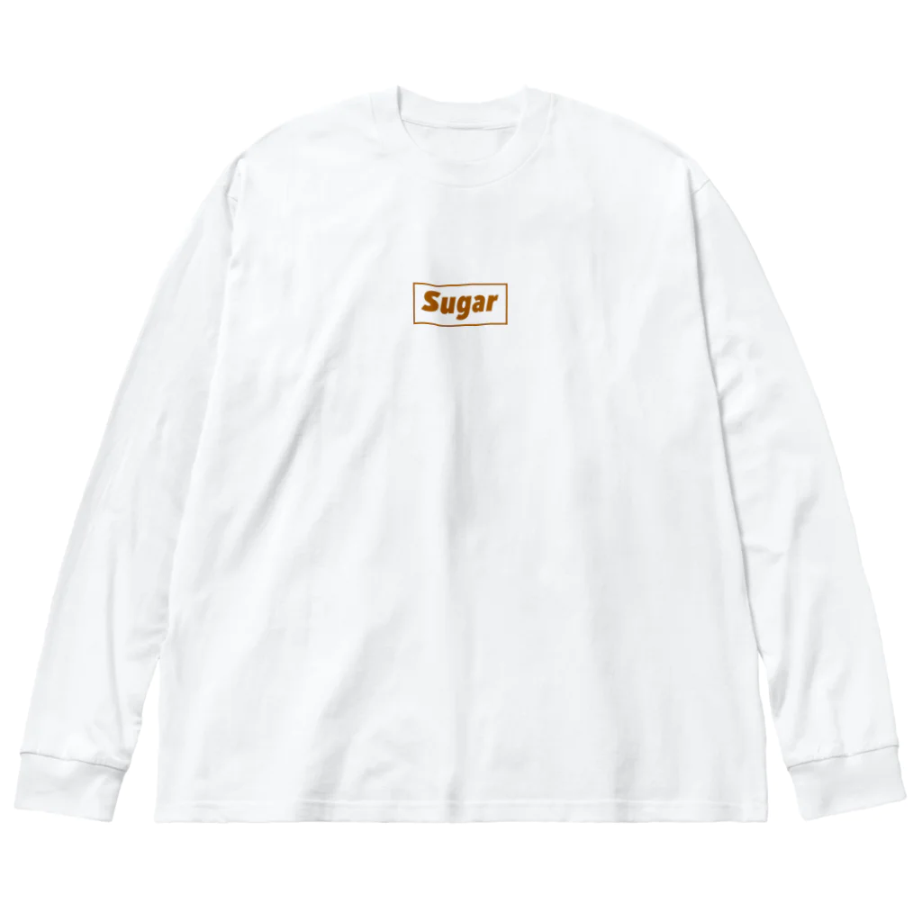 SugarのSugar logo 01 ビッグシルエットロングスリーブTシャツ