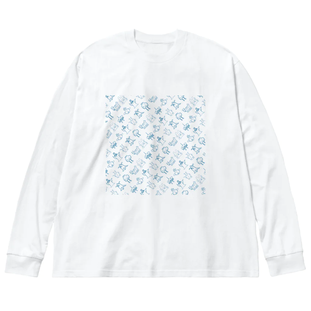 すいか直売店の本田とゆかいな仲間たち Big Long Sleeve T-Shirt