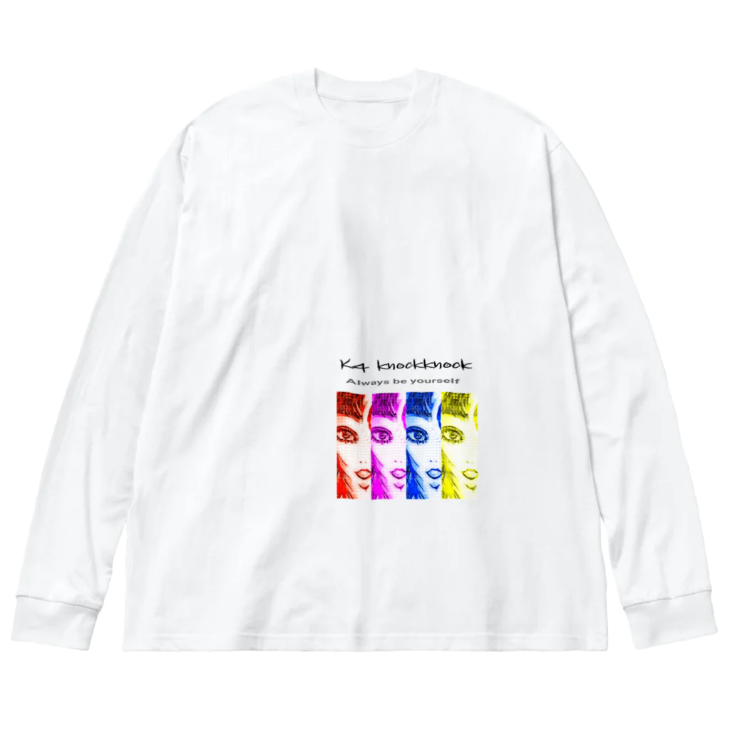 帽子屋のAlways be yourself.08 ビッグシルエットロングスリーブTシャツ