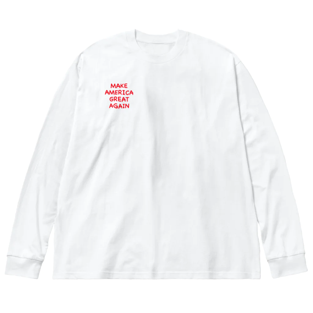 YusukeのmakeAmericagreatagain Big Long Sleeve T-Shirt