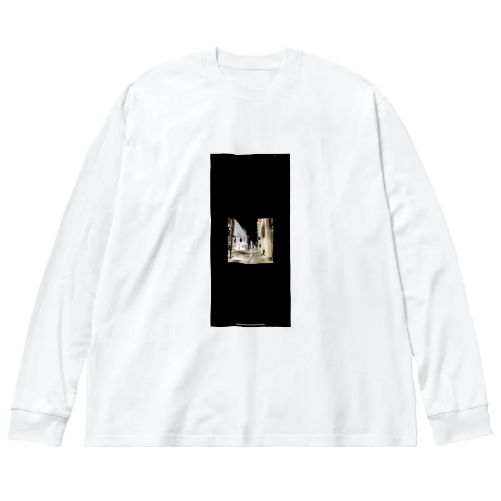 NoRomanceのShinjuku Fuckin night Big Long Sleeve T-Shirt