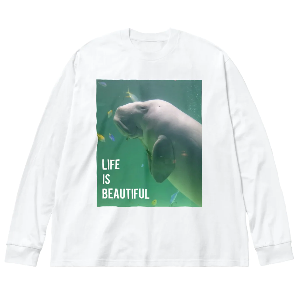 mOaのジュゴン Big Long Sleeve T-Shirt