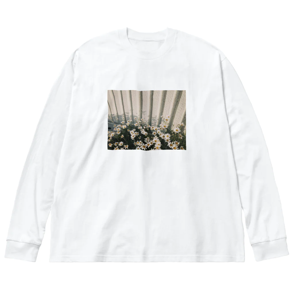 ﾀ   ﾀﾞの花と影。 Big Long Sleeve T-Shirt