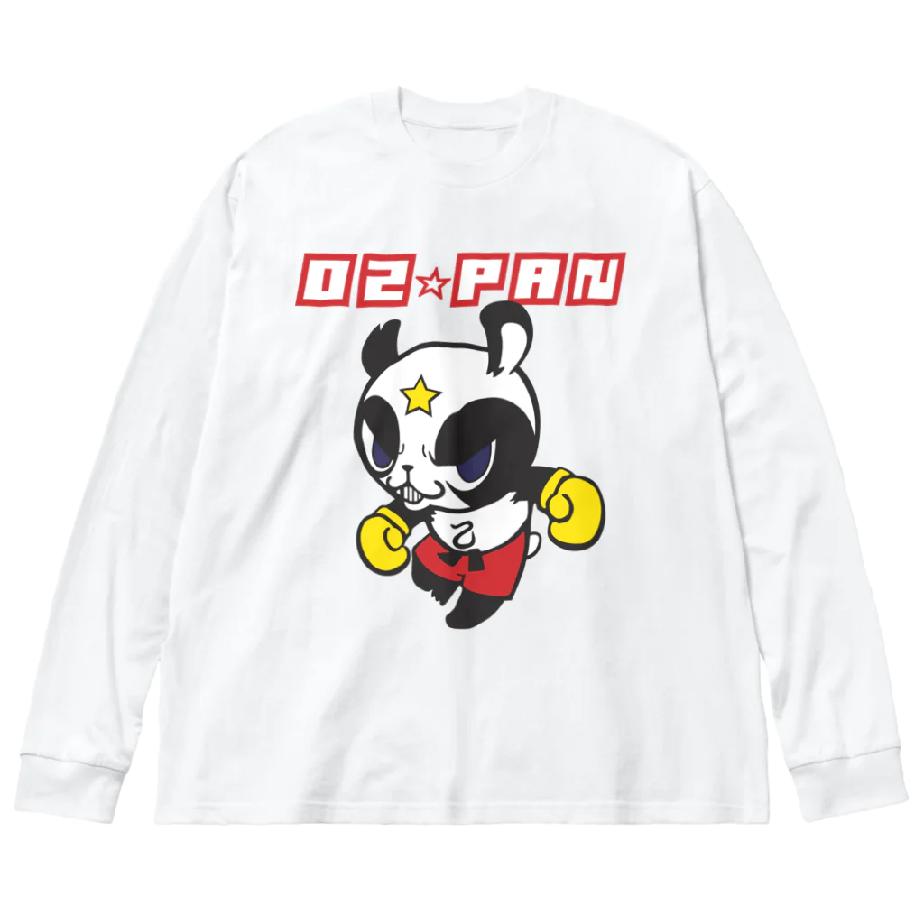 Milk☆Dipperの02☆PAN【オツパン】 ビッグシルエットロングスリーブTシャツ