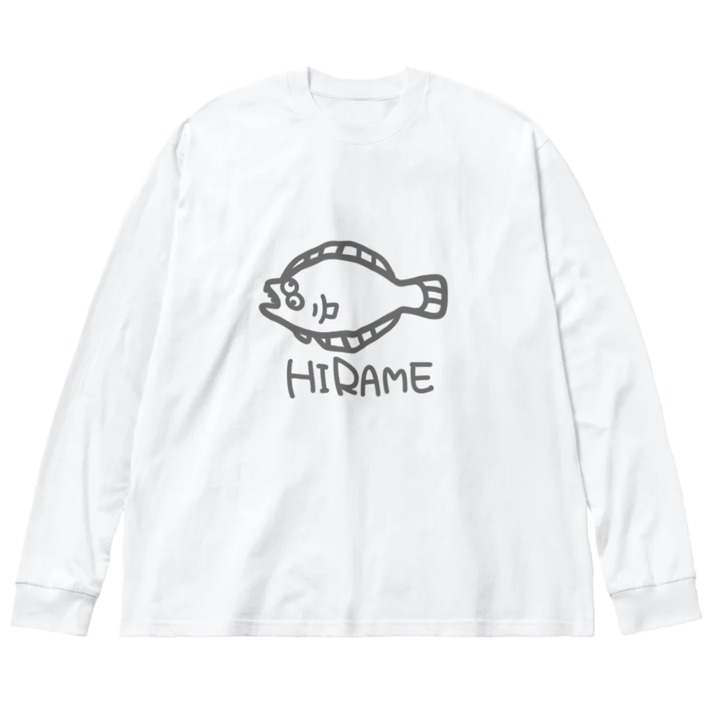 千月らじおのよるにっきのHIRAME ビッグシルエットロングスリーブTシャツ