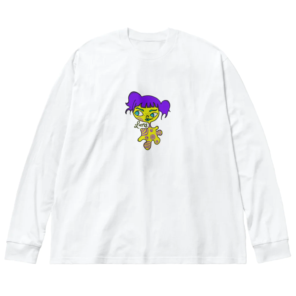 RalipのTuin girl Big Long Sleeve T-Shirt