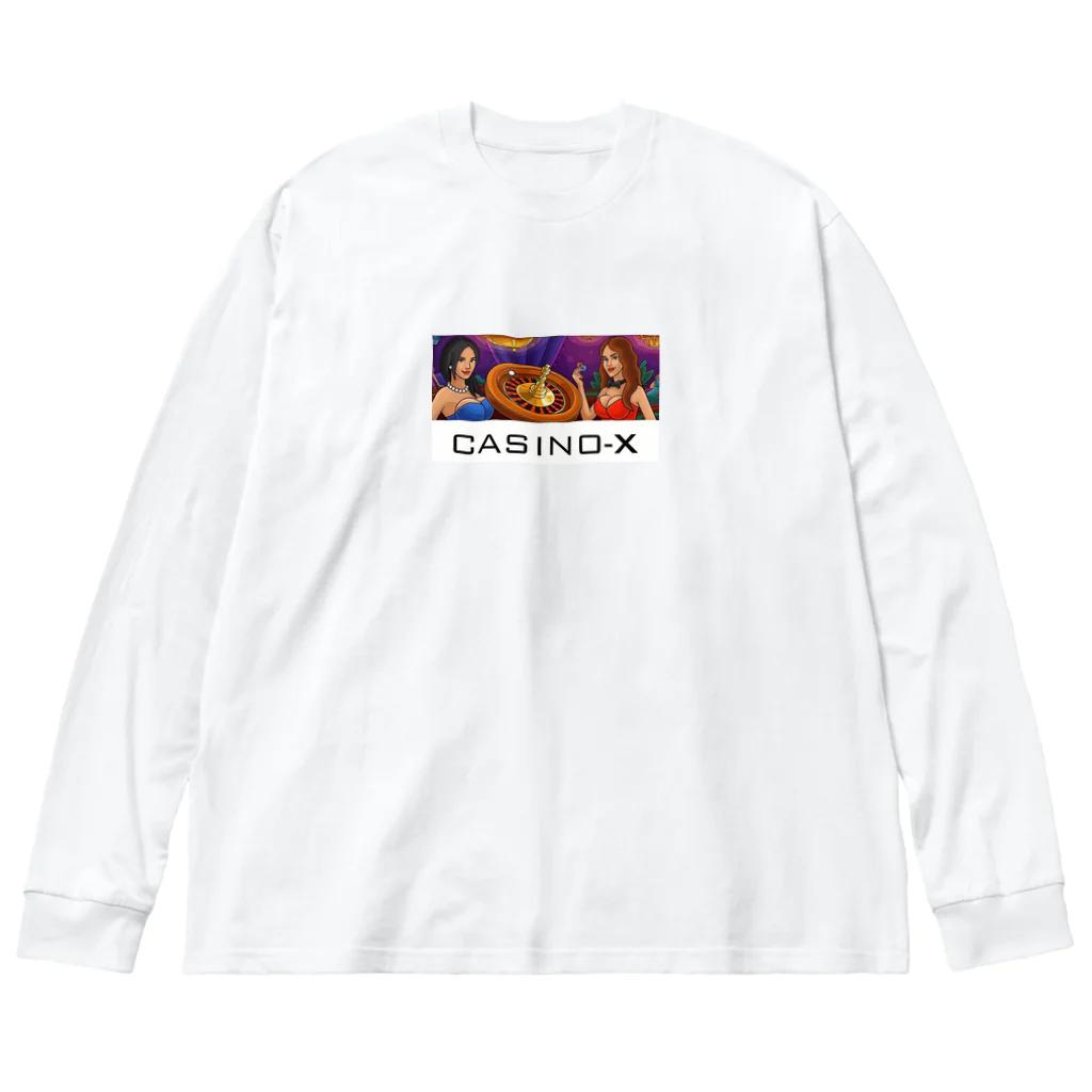 casino-xのカジノエックス ビッグシルエットロングスリーブTシャツ