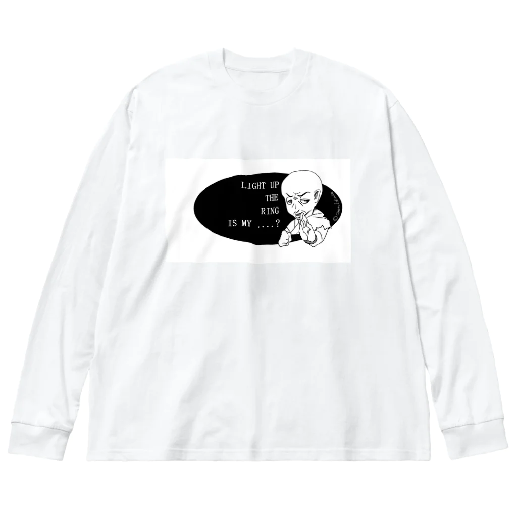 ３２６(大野満)の326イラスト Big Long Sleeve T-Shirt