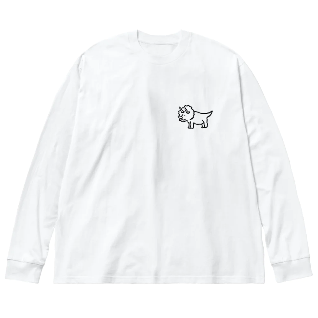 さくらくがきのお店のとりけらちゃん Big Long Sleeve T-Shirt