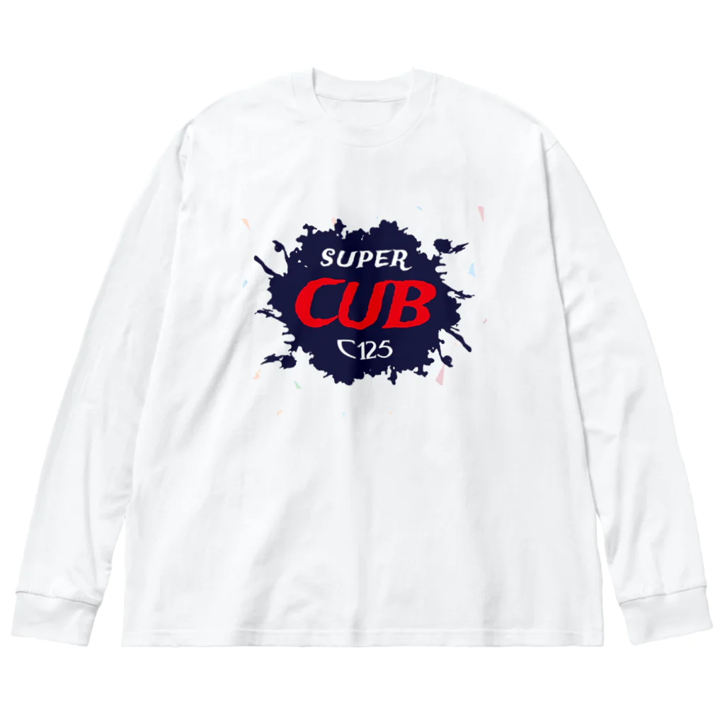 ULTIMATEFIREのsuper cub c125 Big Long Sleeve T-Shirt