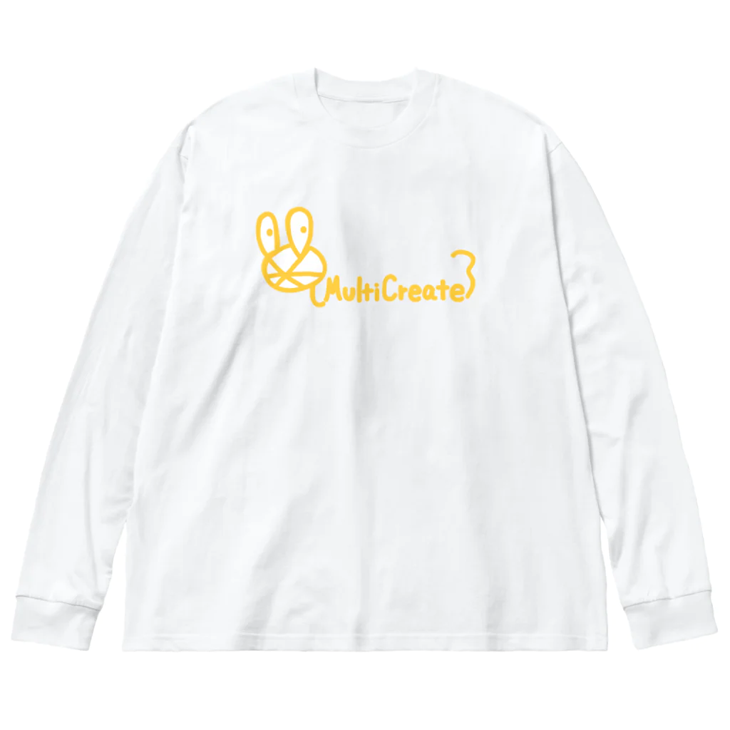 Multi CreateのMultiCreateロゴ Big Long Sleeve T-Shirt