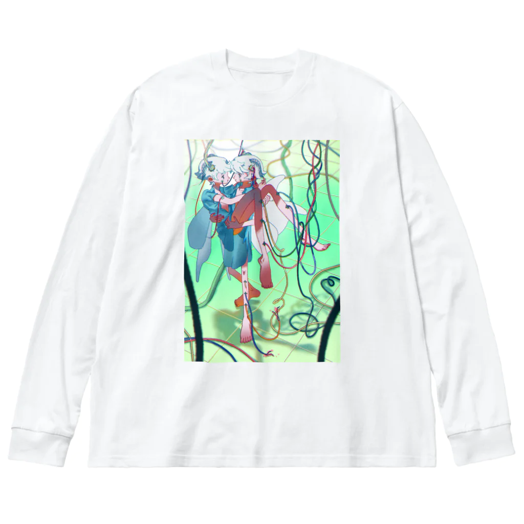 sako_shopの培養施設 Big Long Sleeve T-Shirt