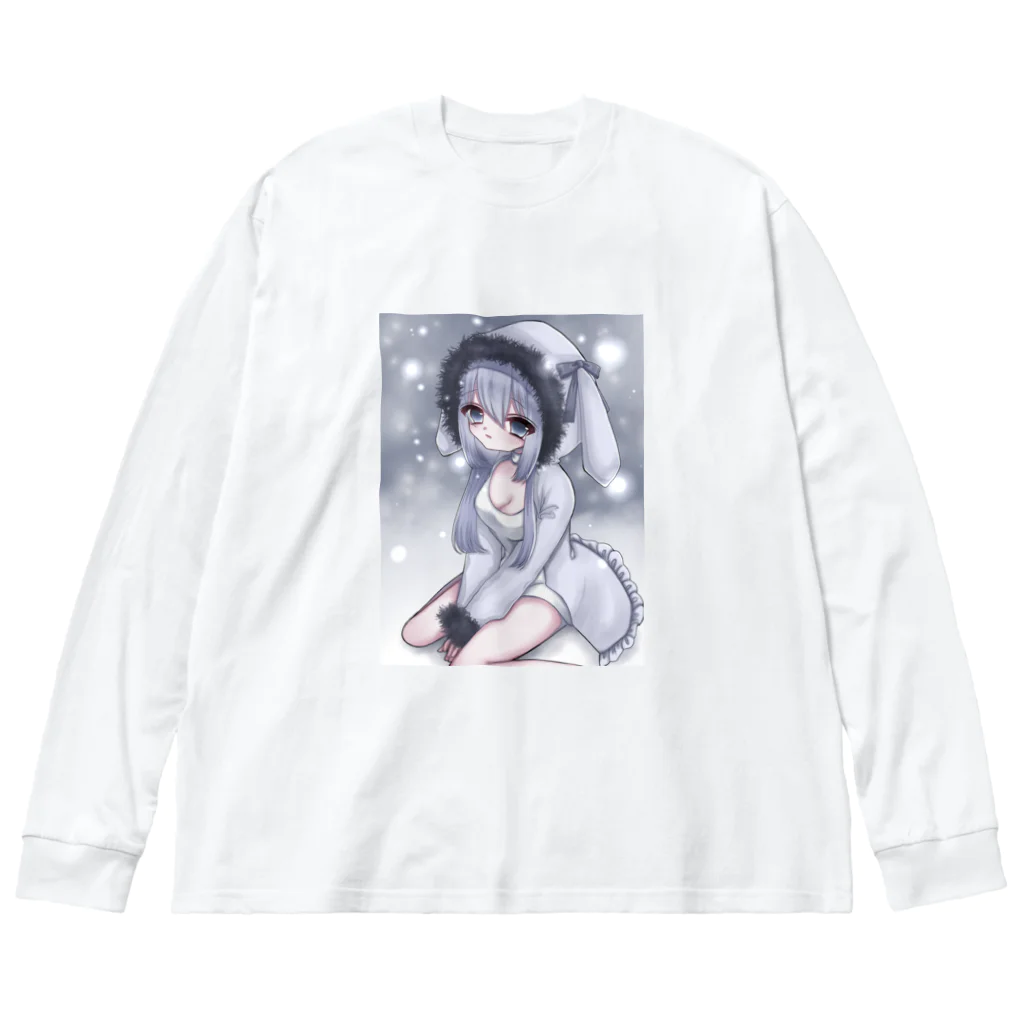 纈珠✝︎の拾ってくれてもいいんですよ Big Long Sleeve T-Shirt