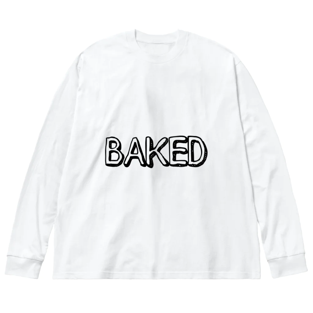 kosover's パーティ向けファッション販売のBAKED Big Long Sleeve T-Shirt