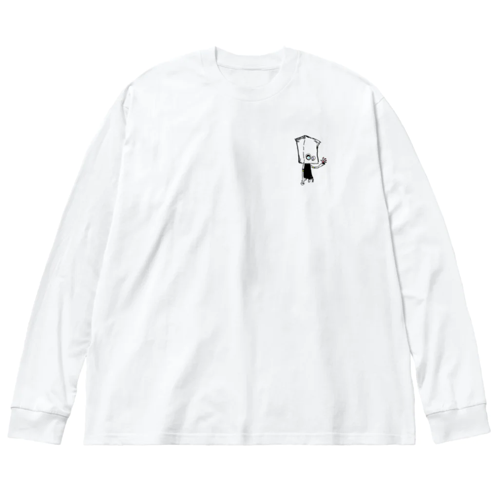 狂犬病のDrop ビッグシルエットロングスリーブTシャツ