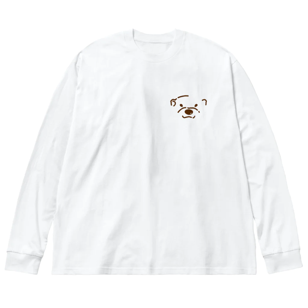 Toshiyuki Maedaのコツメちゃん ビッグシルエットロングスリーブTシャツ