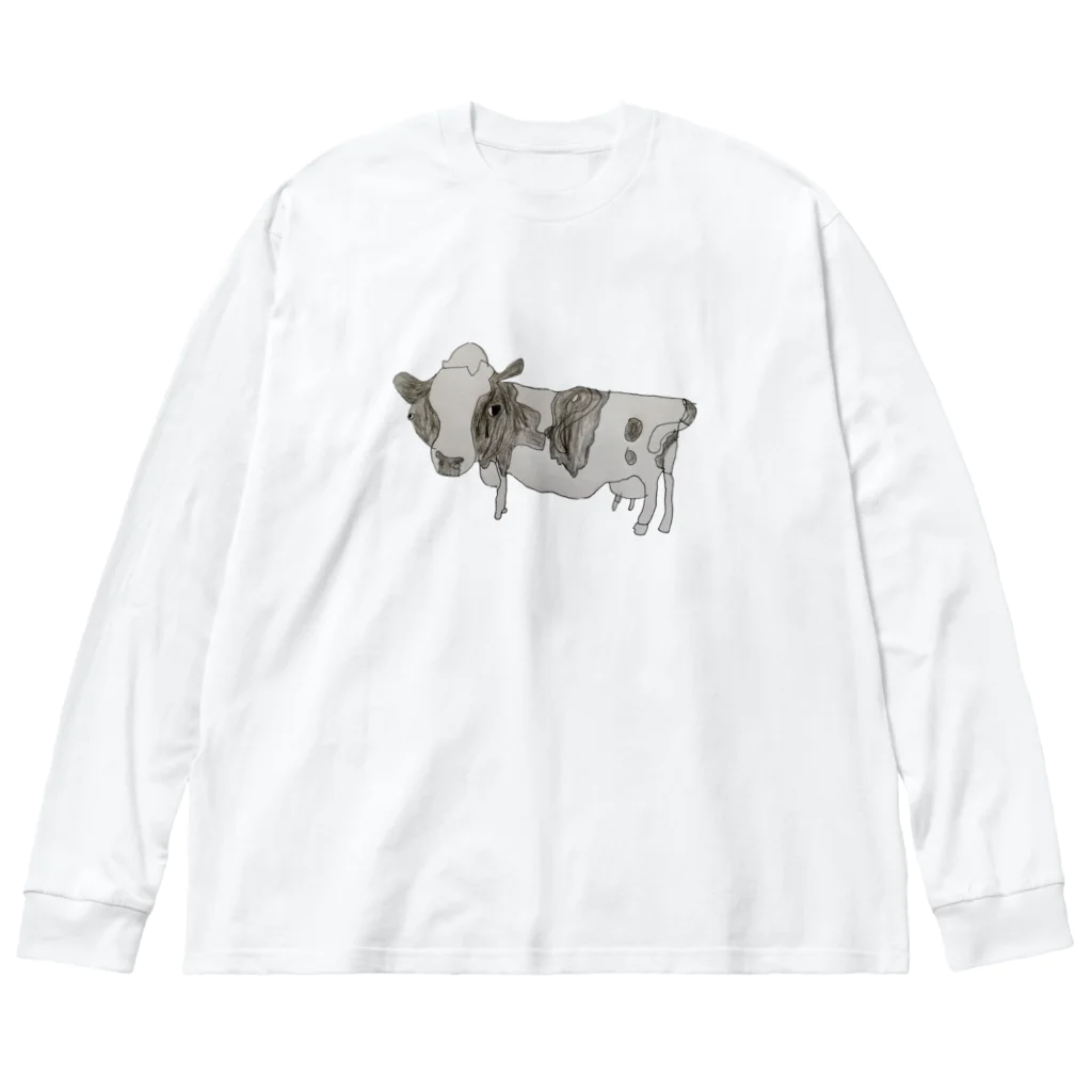 takarakunのmooo  Big Long Sleeve T-Shirt