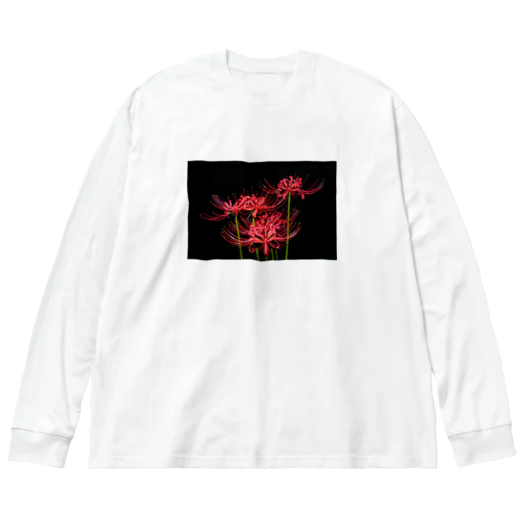 420iloveyouの紅花 Big Long Sleeve T-Shirt