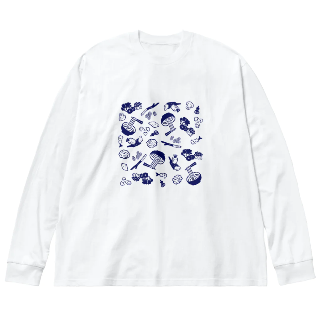 WEBYAのうどん屋にありそうなグッズ Big Long Sleeve T-Shirt