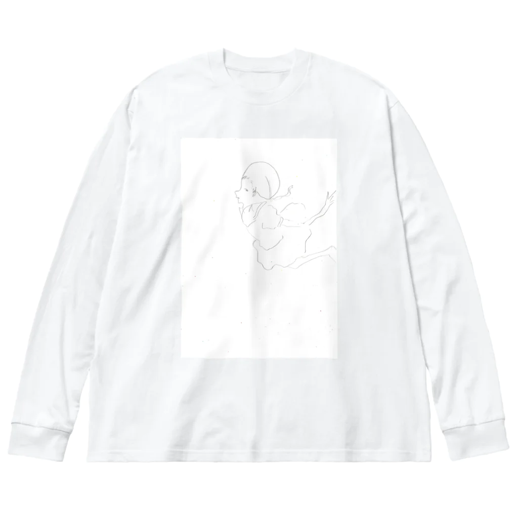 日山　拓志のとぶ Big Long Sleeve T-Shirt