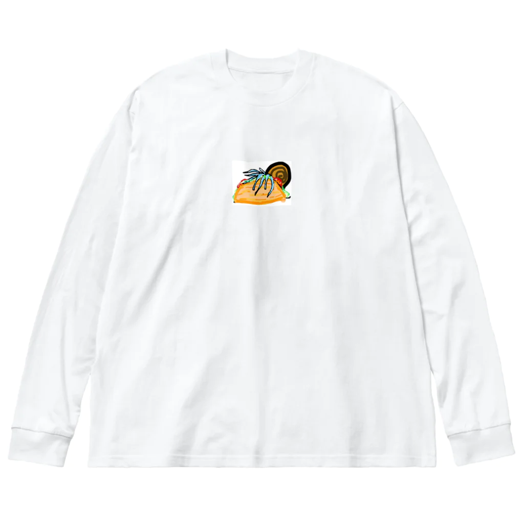 ゼラチンゴキブリのアンモナイトタコス Big Long Sleeve T-Shirt