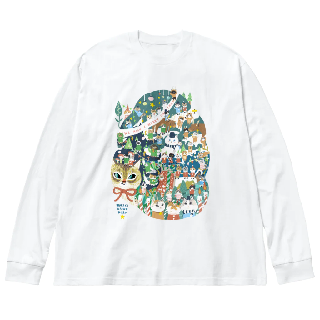 wokasinaiwoの2020クリスマス Big Long Sleeve T-Shirt