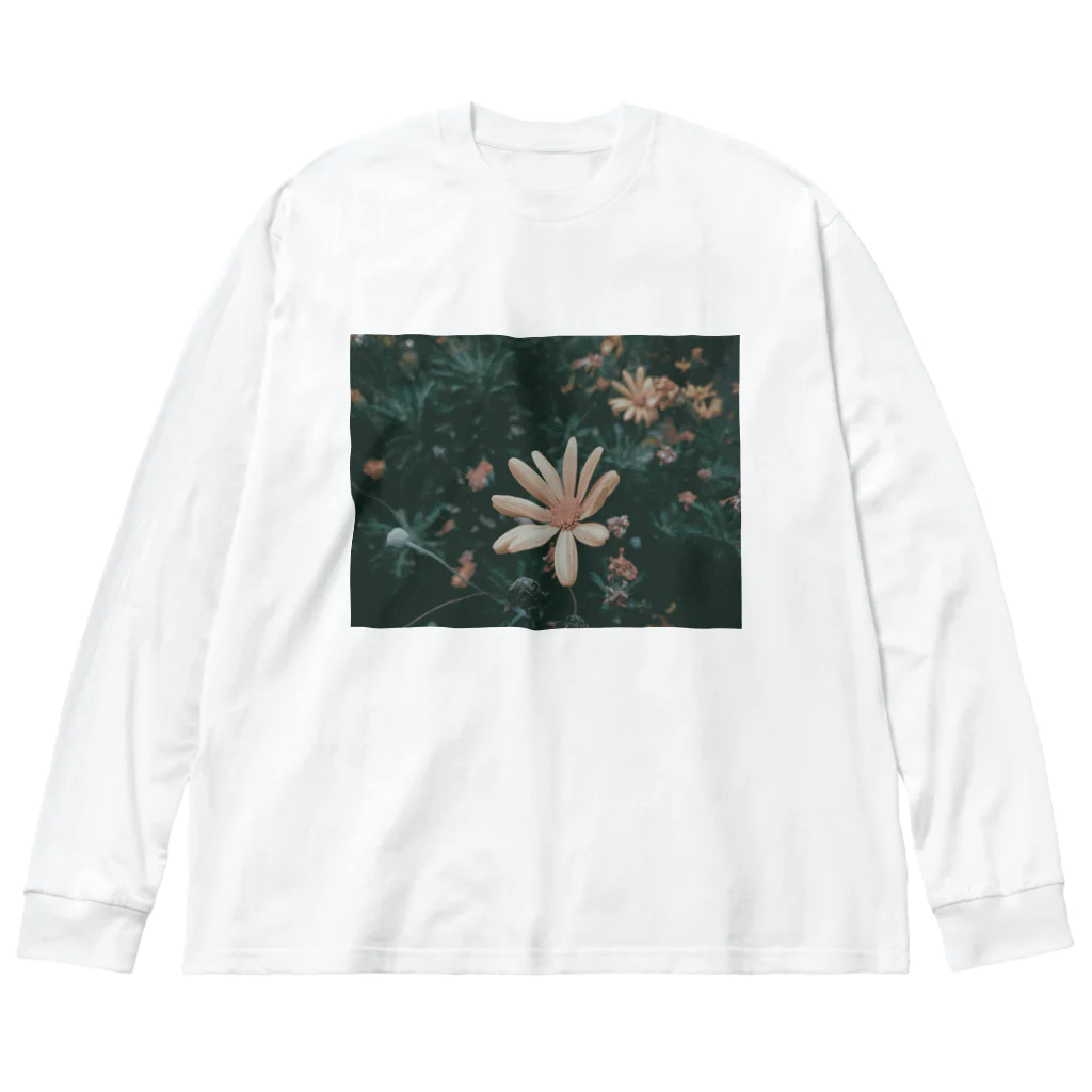 Lien__のFlower Big Long Sleeve T-Shirt