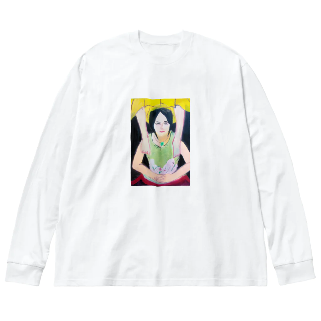 私ノ私　の美人画シリーズ Big Long Sleeve T-Shirt