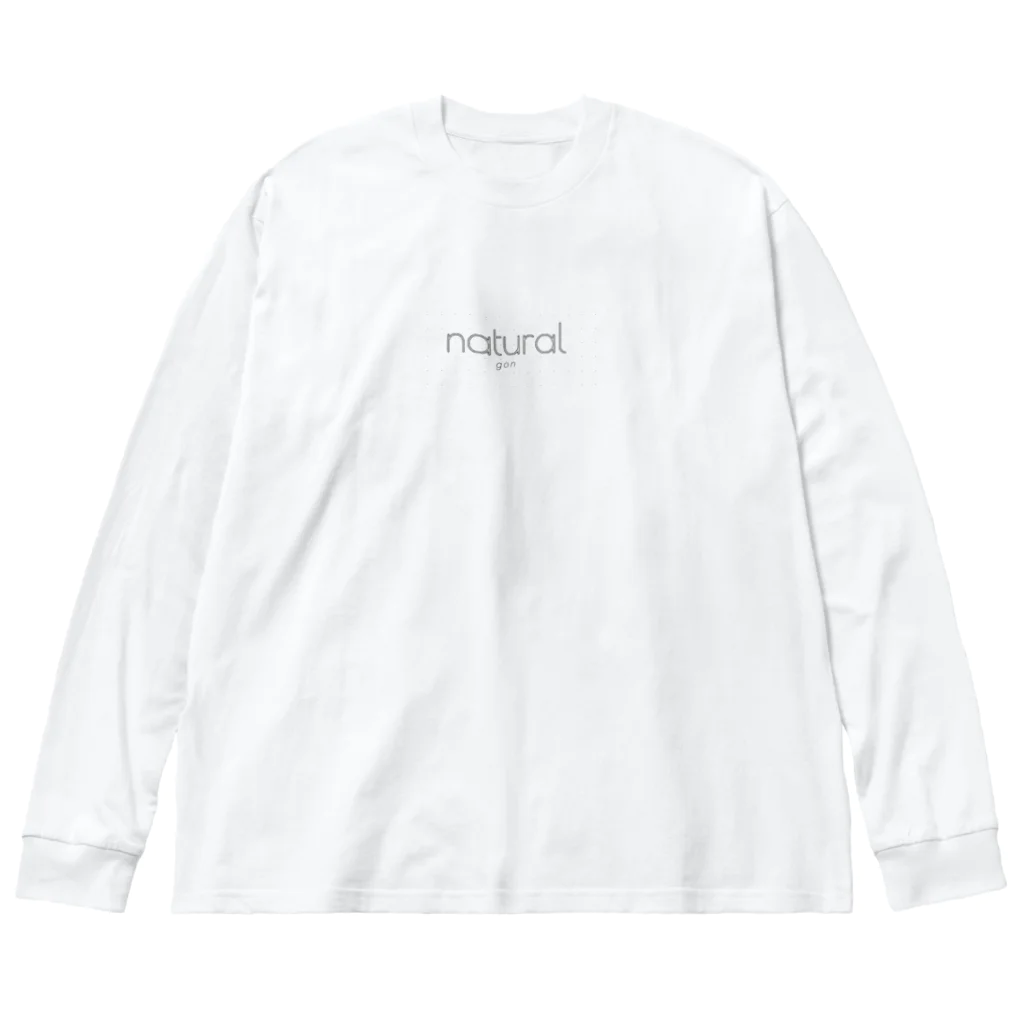 naturalのnatural Big Long Sleeve T-Shirt