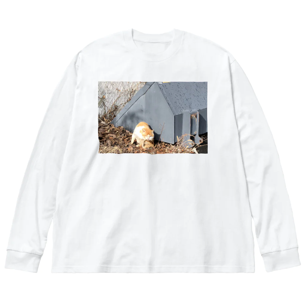 うさぎかもしれないの憎みねこ（やさしい） Big Long Sleeve T-Shirt