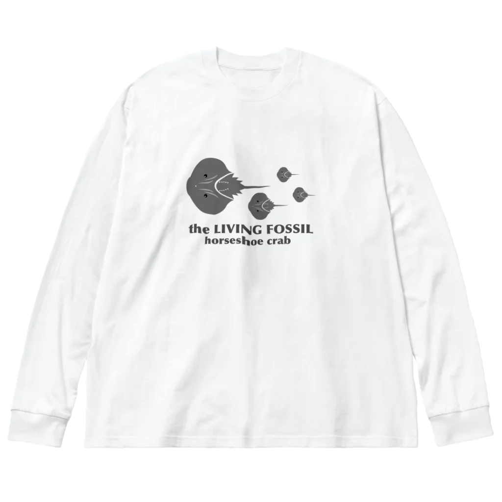 mojokinnの生きる化石（カブトガニ） Big Long Sleeve T-Shirt