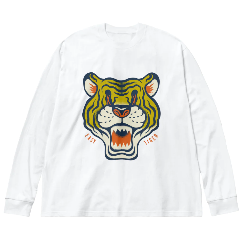 El PinoのEasy Tiger ビッグシルエットロングスリーブTシャツ