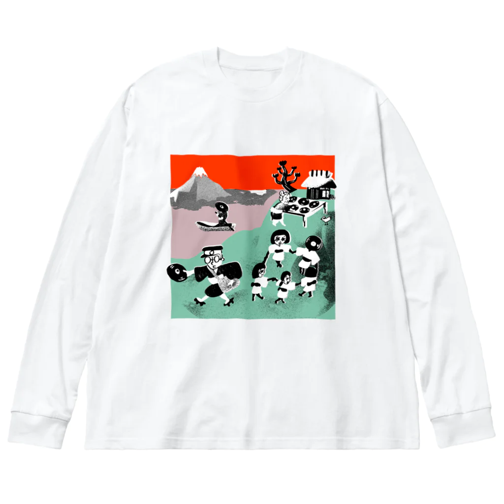 大橋裕之のふるさと ビッグシルエットロングスリーブTシャツ