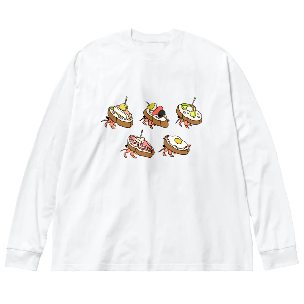 Granbrillo（グランブリージョ）のピンチョスヤドカリ Big Long Sleeve T-Shirt