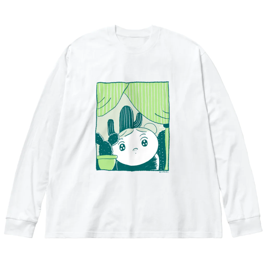 崔琴美(チェ・クンミ)のPlants ビッグシルエットロングスリーブTシャツ