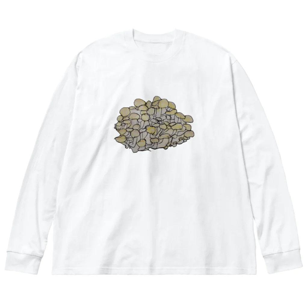 takarakunのしめじ Big Long Sleeve T-Shirt