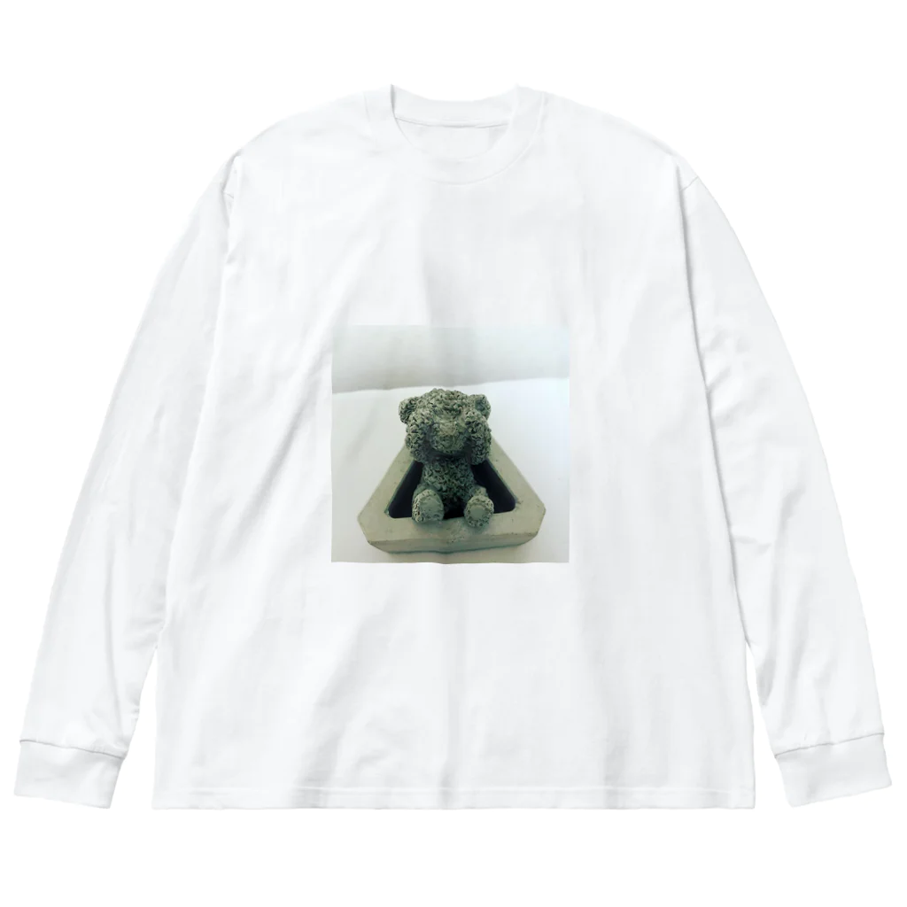 三輪めだかの三輪べあ Big Long Sleeve T-Shirt