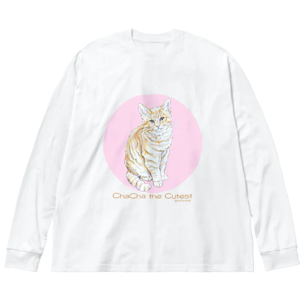 RosyMewsのChaCha the Cutest ビッグシルエットロングスリーブTシャツ