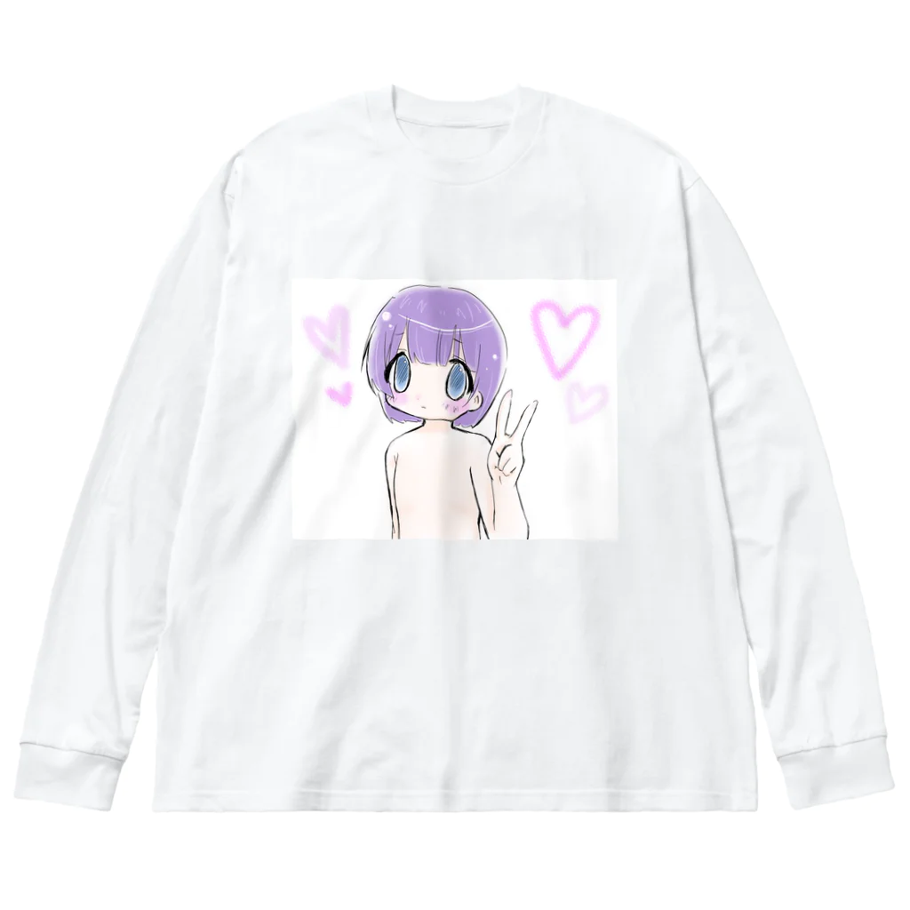 地獄の底辺から                                                 のょぅじょ Big Long Sleeve T-Shirt