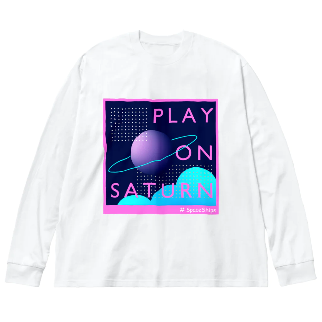 ぱやち / ハヤシヒビキの土星で遊んで下さい Big Long Sleeve T-Shirt