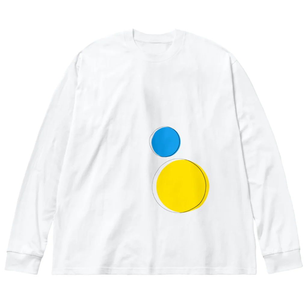 空風屋のはみ出しまる Big Long Sleeve T-Shirt