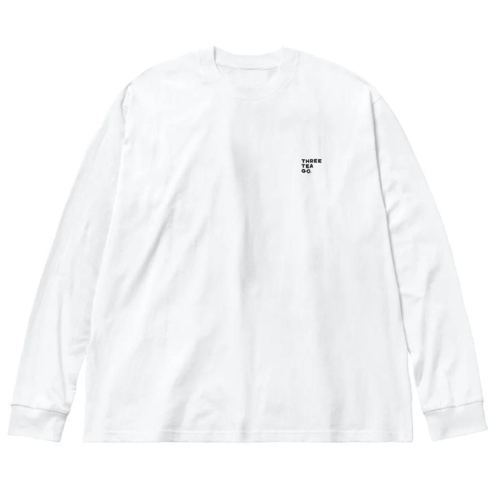 THREE TEA GO｜三茶散歩のGO Big Long Sleeve T-Shirt