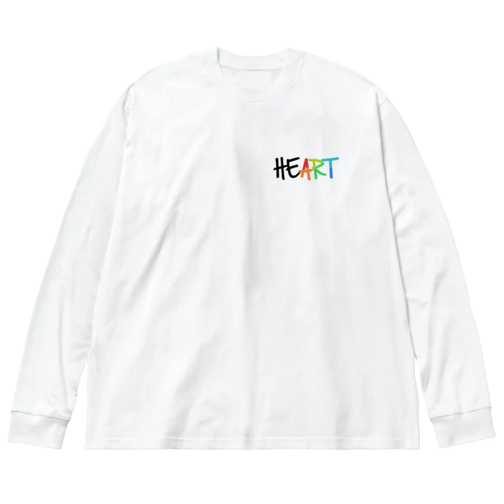 はるうららのHE"ART" ビッグシルエットロングスリーブTシャツ